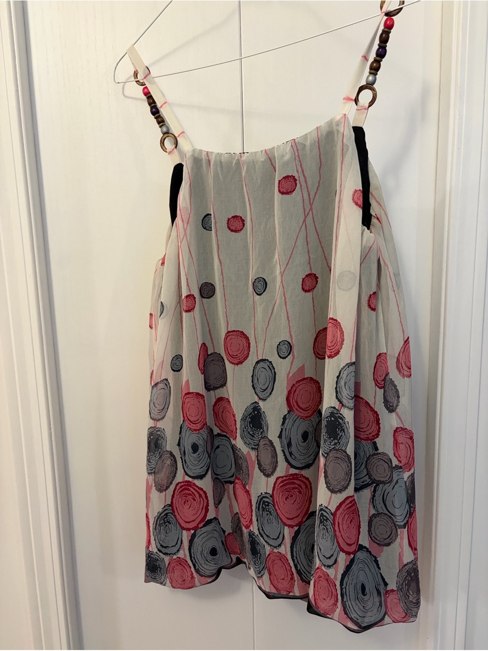 Cream Soda Beaded bubble top ptp 19-22”